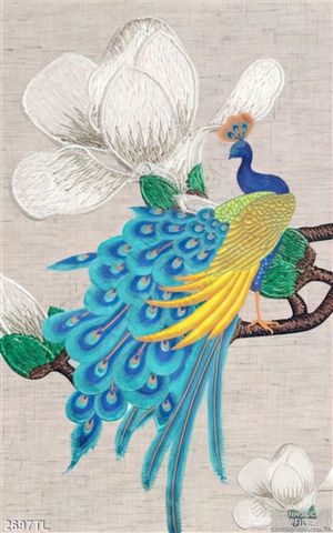 Tranh thuê chim phượng hoàng trang trí phòng