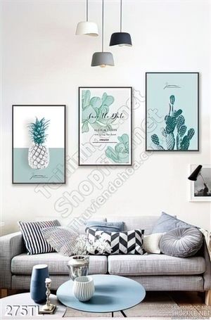 Tranh lụa hoa quả trang trí
