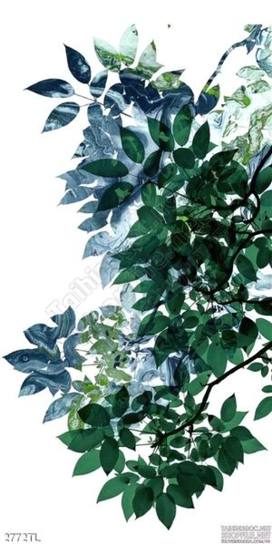 Tranh màu nước lá cây