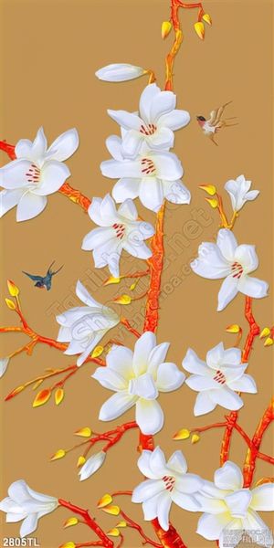 Tranh hoa nghệ thuật trang trí tường