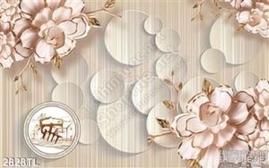 Tranh hoa hồng giả ngọc trang trí tường đẹp