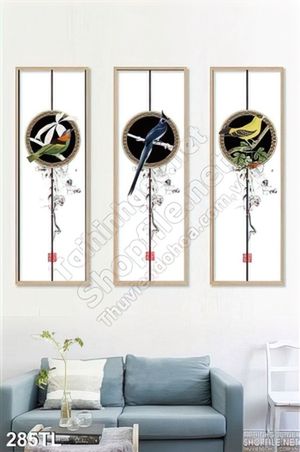 Tranh lụa các loại chim