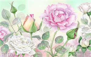 Tranh hoa hồng dán tường đẹp nhất