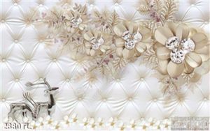 Tranh hươu 3D trang trí phòng ngủ