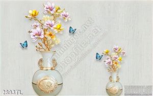 Tranh bình hoa giả ngọc đẹp nhất