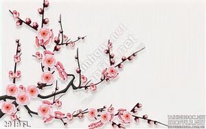 Tranh 3D hoa đào đẹp nhất