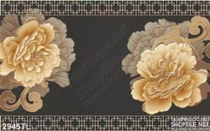 Tranh hoa mẫu đơn trang trí tường đẹp
