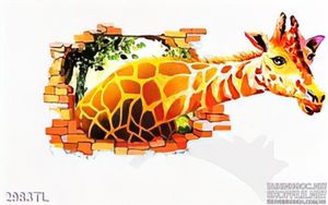 Tranh hươu trang trí phòng ngủ cho bé