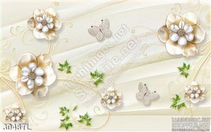 Tranh lụa 3D hoa kim cương trang trí treo tường đẹp