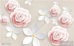 Tranh 3D hoa hồng đẹp nhất