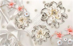Tranh lụa 3D hoa ngọc đẹp nhất