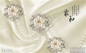 Tranh lụa hoa trag trí tường đẹp