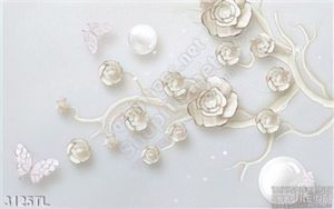Tranh điêu khắc hoa trên tường đẹp nhất