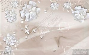 Tranh lụa hoa trang trí phòng ngủ đẹp