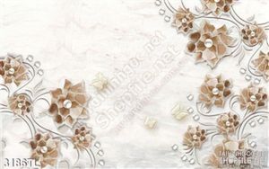 Tranh hoa ngọc trai in gạch đẹp nhất