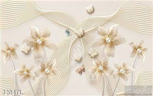 Tranh điêu khắc hoa trang trí tường đẹp