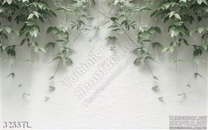 Tranh 3D dây leo trang trí tường đẹp