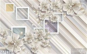 Tranh 3D trang trí tường phòng ngủ đẹp