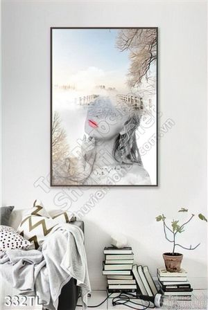 Tranh lụa 3D nghệ thuật treo tường đẹp