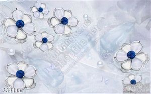 Tranh 3D hoa trang sức đẹp nhất