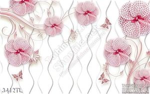 Tranh 3D hoa nghệ thuật in gạch đẹp nhất