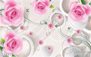Tranh hoa hồng treo tường phòng khách