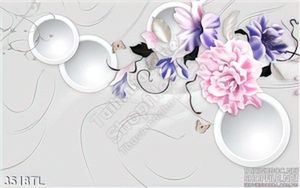 Tranh 3D hoa mẫu đơn đẹp nhất