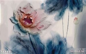 Tranh điêu khắc hoa Sen nghệ thuật