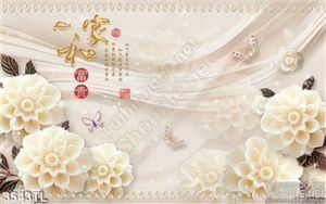 Tranh hoa giả ngọc thư pháp trang trí phòng ngủ