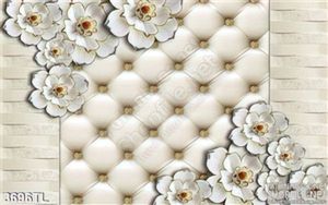 Tranh 3D hoa cổ điển trang trí phòng ngủ đẹp