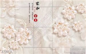 Tranh hoa giả ngọc in gạch chất lượng cao