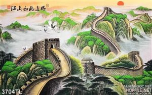 Tranh sơn dầu vạn lý trường thành