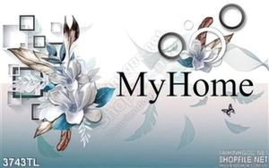 Tranh 3D hoa trang trí treo tường đẹp