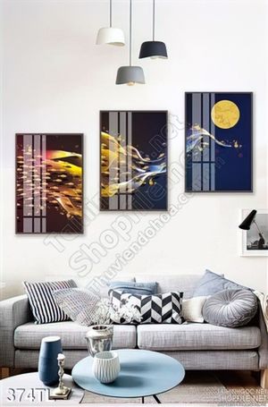 Tranh lụa 3D chim Phượng hoàng
