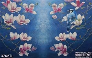 Tranh sơn dầu hoa mộc lan đẹp nhất