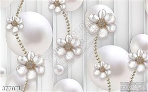 Tranh 3D hoa Mai trang sức treo tường đẹp