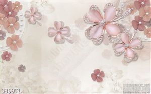 Tranh nghệ thuật decor hoa bốn cánh