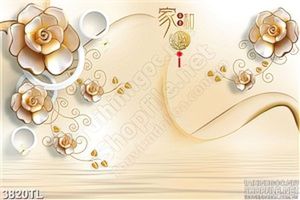Tranh lụa hoa vàng ngọc đẹp nhất