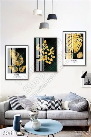 Tranh lụa 3D kim tiền đẹp độc đáo
