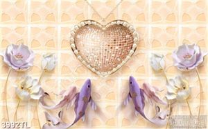 Tranh hoa anh túc và trái tim ngọc