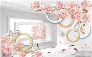 Tranh hoa hồng cam 3D mới nhất