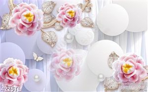 Tranh giả ngọc hoa hồng trang trí