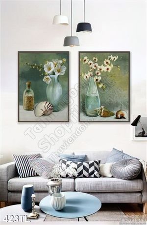 Tranh lụa 3D sơn dầu hoa lan treo tường