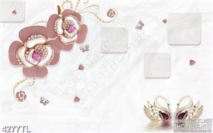 Tranh in gạch hoa trang sức mới nhất