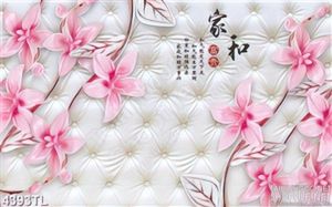 Tranh hoa lan hồng nghệ thuật