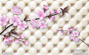 Tranh 3D hoa đào đẹp