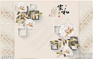 Tranh lụa hoa 3D mới nhất