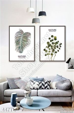 Tranh lụa 3D lá treo tường đẹp