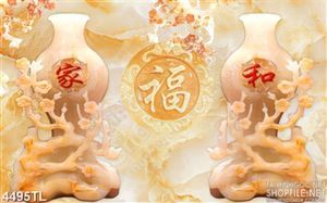 Tranh 3D cành mai giả ngọc