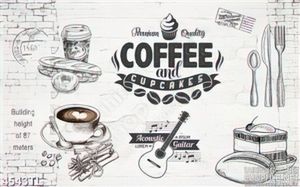 Tranh tường coffee 3D